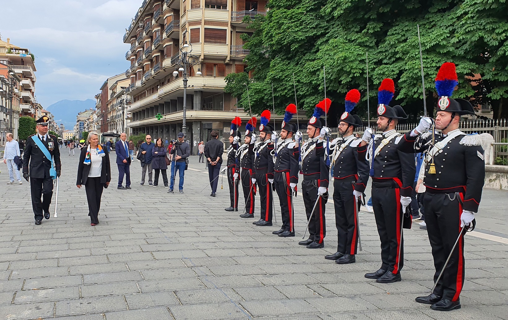 L’Arma dei Carabinieri celebra il  209° Anniversario della Fondazione.Il Comandante Bramati annuncia il suo commiato
